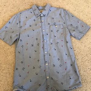 Vans Printed Button Up
